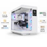 كمبيوتر ألعاب مخصص Intel Core i5-14400F، RTX 5060 8GB، (1*16)16GB RAM DDR5 6000MHz، 1TB SSD، Windows 11 Pro