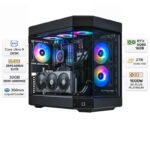 Gaming PC with an Ultra 9 285K processor, an RTX 5080 graphics card with 16 GB of memory, 32 GB of DDR5 RAM running at 6,000 MHz, a 2 TB SSD, and Windows 11 Pro