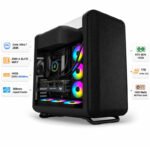 جهاز كمبيوتر ألعاب مخصص بمعالج إنتل كور ألترا ٧ ٢٦٥ كيه، كارت شاشة آر تي إكس ٥٠٧٠ بسعة ١٢ جيجابايت، رامات ١٦ جيجابايت دي دي آر ٥ بسرعة ٦٠٠٠ ميجاهرتز، وحدة تخزين إس إس دي بسعة ١ تيرابايت، ويندوز ١١ برو