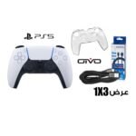 عرض خاص: وحدة تحكم Sony 5 + كابل Oivo + غطاء وحدة التحكم