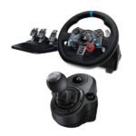 ⁦معدات سباق احترافية: مقعد سباق Gamax + Logitech G29 Driving Force⁩ - الصورة ⁦3⁩