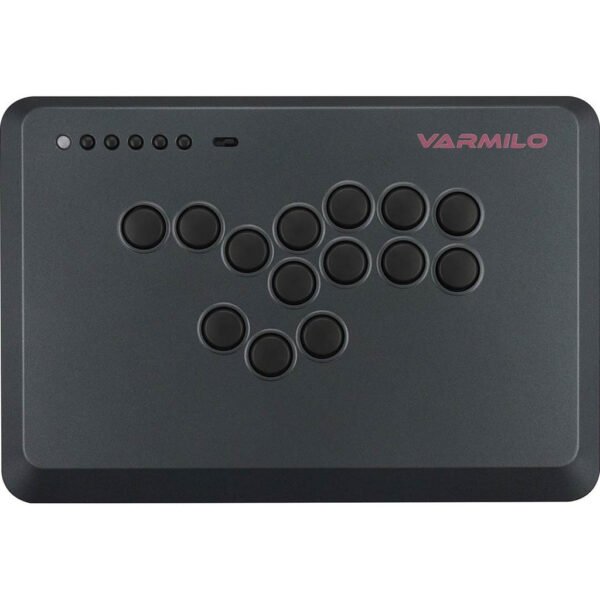 Farmelo Fighting King 2 Arcade Controller for PC - Classic Black