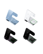 Azida PD-W19 3-in-1 Metal Wireless Charging Stand