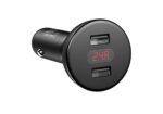 Pessus Black Chic Head Digital Car Charger – Open Box