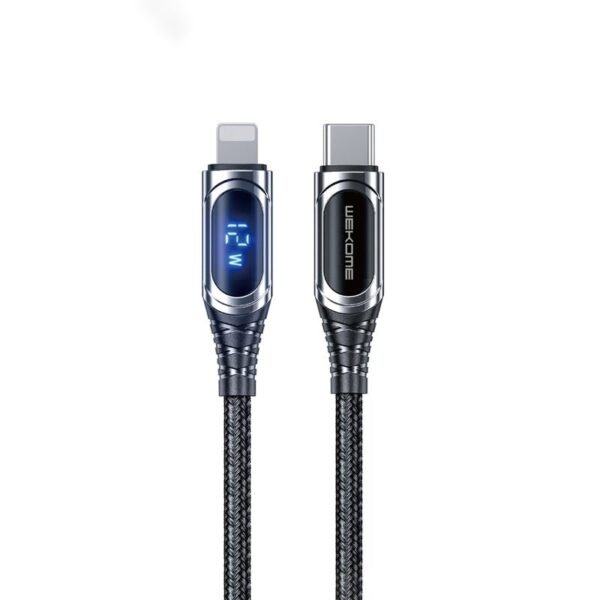 ويكوم WDC-167 سكين سيريس - كيبل توصيل شحن سريع USB-C إلى لايتنينج PD 20 واط 1 متر (تارنيش)