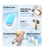 بنك الطاقة اللاسلكي المغناطيسي UGREEN بسعة 10000mAh – بيج – موديل PB561 - Image 2