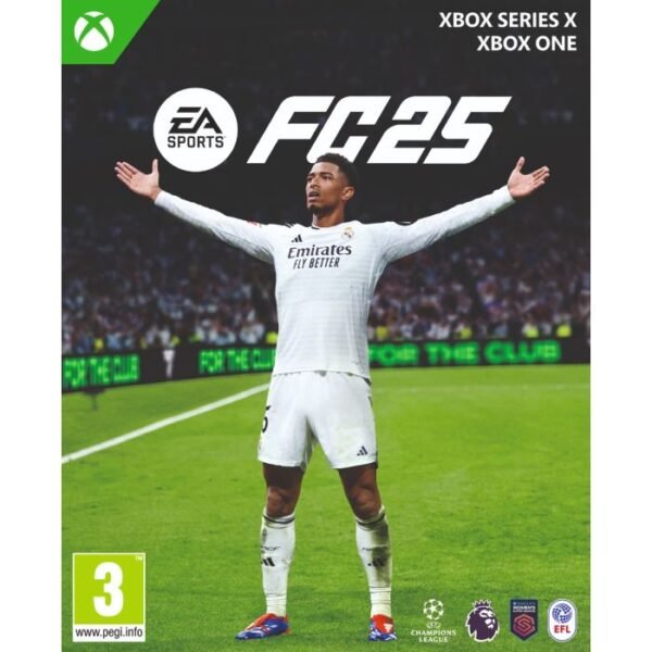 XBOX EA Sports FC 25 PAL للسلسلة X|S (نظام إنجليزي مع تعليق عربي)