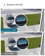 كاميرا المراقبة الخارجية بإضاءة كاشفة بدقة ١٠٨٠ بكسل - أبيض - Image 4