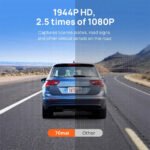⁦كاميرا السيارة 70mai A500S  بدقّة 2.7K وشاشة 2 إنش ودعم التصوير المزدوج – أمامي + خلفي⁩ - الصورة ⁦2⁩