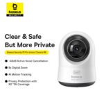 كاميرا Baseus Security P1 Pro الداخلية 3K - أبيض قمري - Image 6