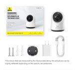 كاميرا Baseus Security P1 Pro الداخلية 3K - أبيض قمري - Image 7