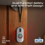 Promate InfraSense Portable Hidden Camera Detector with Infrared Lens Detection, Red Light Scanner, 80dB Anti-Theft Alarm, Emergency Siren - Image 4