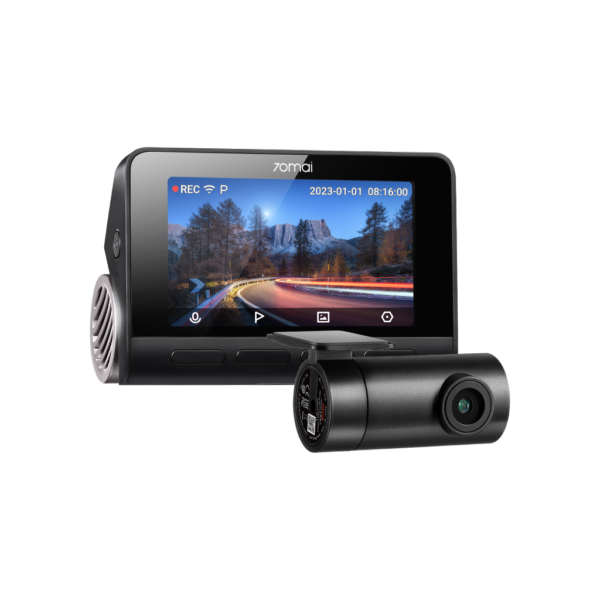 كاميرا 70mai Dash Cam 4K A810 مع Sony STARVIS 2 IMX678، تدعم HDR المزدوج - كاميرا أمامية + خلفية طراز A810-2
