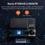 كاميرا 70mai Dash Cam 4K A810 مع Sony STARVIS 2 IMX678، تدعم HDR المزدوج - كاميرا أمامية + خلفية طراز A810-2 - Image 7