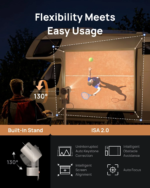 XGIMI MoGo 3 Pro Google TV سينما محمولة من النوع C، 1080P 450 ISO Lumens - Image 8