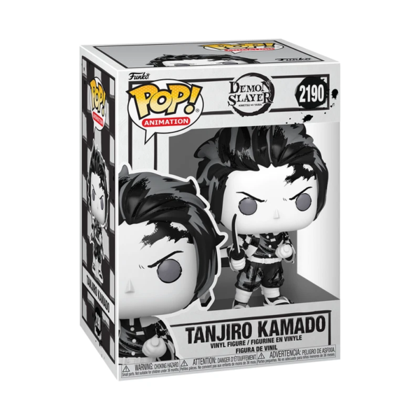 Figure, Anime, Demon Slayer, Tanjiro, Ink Art Style