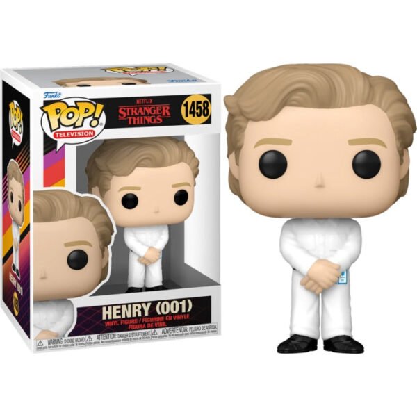 مجسم Funko Pop! TV من مسلسل Stranger Things الموسم الرابع لشخصية Henry 001