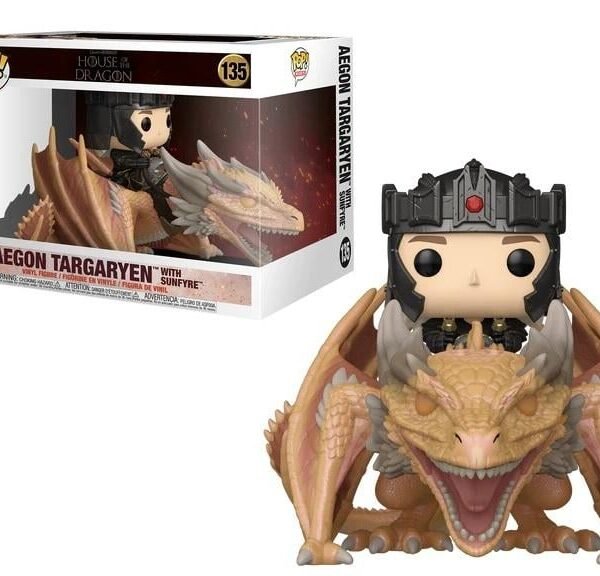 Pop Rides! Tv: House of the Dragon S4 - Aegon Targaryen w/Sunfyre