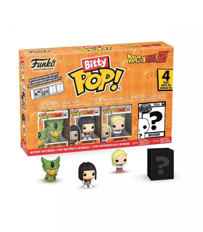 woo-sync-1790281043956-1ac920 Bitty Pop! Animation: Dragon Ball - Cell (First Form) 4pk - Image 1