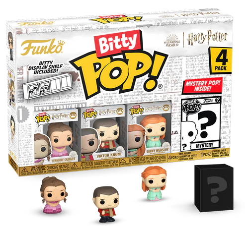 woo-sync-1790281947943-ba2f24 Bitty Pop! Movies: Harry Potter Goblet of Fire - Hermione 4pk - الصورة 1