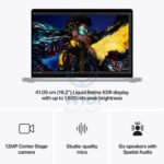 ⁦Apple MacBook Pro - 16 بوصة / M4 Pro / وحدة معالجة مركزية 14 نواة / وحدة معالجة رسومات 20 نواة / ذاكرة الوصول العشوائي 24 جيجابايت / SSD 512 جيجابايت / عربي / انجليزي / فضي⁩ - الصورة ⁦5⁩