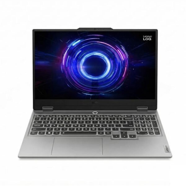 Lenovo LOQ 15IRX10 Intel Core i7-14700HX، 20C/15.6 بوصة FHD /16 جيجابايت DDR5 رام /512 جيجابايت M.2 PCIe NVMe SSD/ NVIDIA GeForce RTX 5060 8 جيجابايت GDDR7 572 AI TOPS VGA/ DOS/إضاءة خلفية بيضاء، Eng-Arb/Luna Grey/1YW