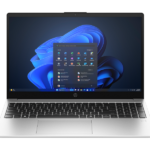 كمبيوتر محمول HP 250R G10 مقاس 15.6 بوصة FHD، Core 7 150U، 8 جيجابايت DDR4، 512 جيجابايت NVMe SSD، DOS، فضي توربو، 1 YW - كمبيوتر محمول / CT1H5ET