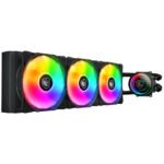 Kugar Poseidon Elite with Multicolor Lighting, 360 mm Liquid CPU Cooler