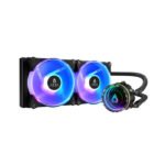 ⁦Azza SP Blizzard 240 مبرد سائل الكل في واحد RGB Lights - أسود⁩ - الصورة ⁦3⁩