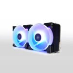 ⁦Azza SP Blizzard 240 مبرد سائل الكل في واحد RGB Lights - أسود⁩ - الصورة ⁦5⁩
