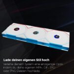 ⁦LIAN LI UNI FAN TL مراوح LCD لاسلكية عكسية مقاس 120 مم ARGB مع شاشة LCD مقاس 1.6 بوصة (3 عبوات) - أبيض⁩ - الصورة ⁦2⁩