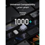 شاحن يو جرين نكسود برو سريع بتقنية GaN بأربعة منافذ 160 واط، مجموعة UK25878 X763-25878 (كويتي) - Image 5