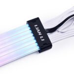 ليان لي ستريمر بلس V2 12+4 إلى 12+4 كابل تمديد PSU مع موجهات ضوئية RGB و8 LED - Image 4