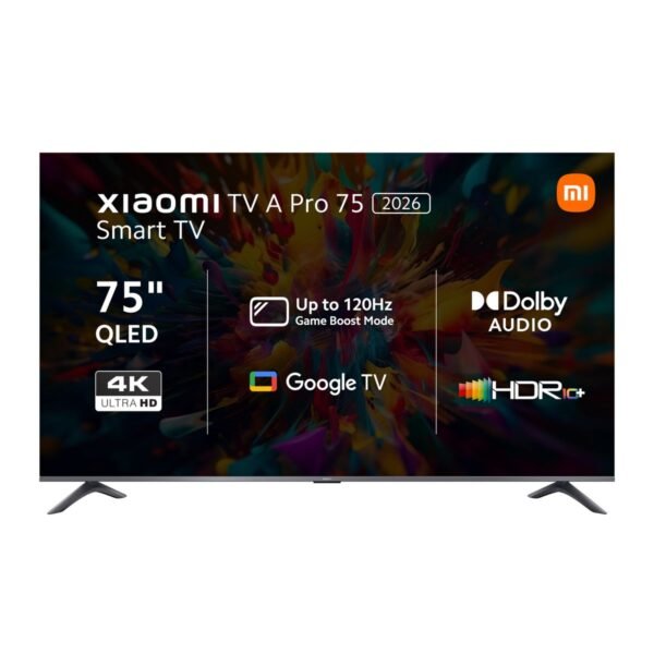Xiaomi A Pro 75-inch TV (2026 Edition), Model Number EL5836GL, Installation Not Included