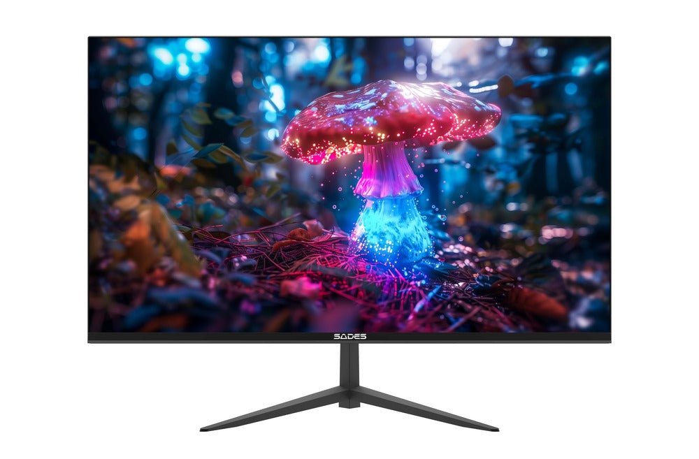 woo-sync-1790315907803-da28d0 شاشة ألعاب ساديس روسولا SA-CJ02F24B مقاس 24 بوصة FHD بدقة 1920x1080، HDMI 2.1، زمن استجابة 1 مللي ثانية، ومعدل تحديث 120 هرتز - الصورة 1