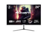 شاشة ألعاب SHARX مقاس 24 بوصة، معدل تحديث 200 هرتز بدقة FHD، 1 مللي ثانية، IPS، 2.1HDMI، مزامنة الإضاءة الخلفية، حامل ثابت، مزامنة مجانية، نموذج متوافق مع G-Sync 24F200I.