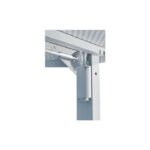 مكتب ألعاب قابل للتعديل من تويستد مايندز بارادوكس، 120 × 60 سم، مع رف للأكواب وخطاف لسماعات الرأس ولوحة ماوس - أبيض (التركيب غير مشمول) - Image 3