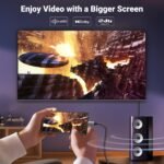 يوجرين كابل من يو إس بي سي إلى ديسبلاي بورت بدقة 8 كي بطول 1 متر - سي إم 556 - Image 10