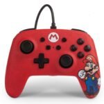 PowerA Enhanced Wired Controller for the Nintendo Switch – Featuring the Iconic Mario Design