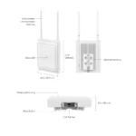 TP-Link EAP725-Outdoor Omada BE3600 Indoor/Outdoor Wi-Fi 7 Access Point with Directional/Omnidirectional Antennas - Image 6