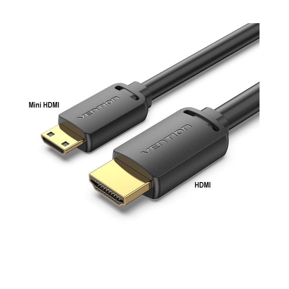 woo-sync-1790348935335-b1fa69 Vention 4K Mini HDMI to HDMI Cable AGHBI – 3M - الصورة 1