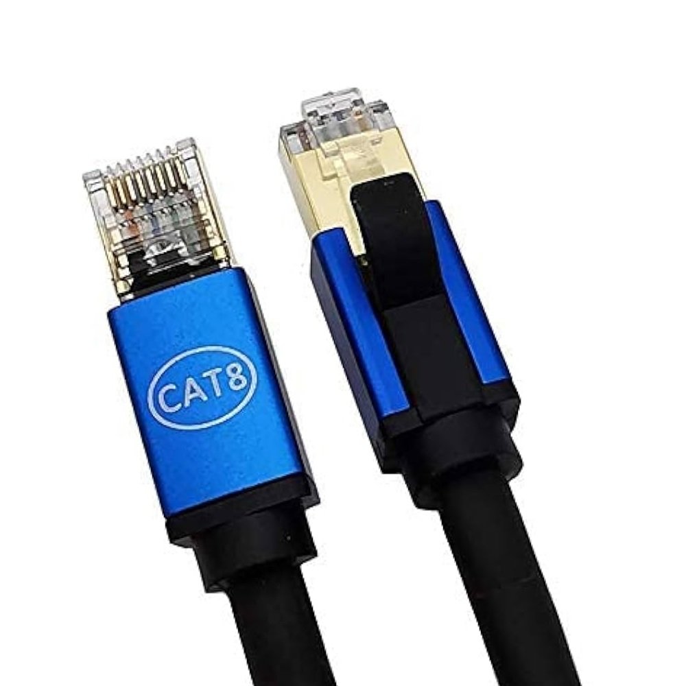 woo-sync-1790349013334-a29e68 CAT8 RJ45 S/FTP 40Gbps Ethernet Network Cable – 3 MTR - الصورة 1