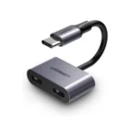 UGREEN 60165 USB-C to Male To Dual USB-C Female Adapter (Audio & Charging)