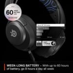 ⁦SteelSeries 61673 Arctis Nova 5P Wireless Gaming Headset – Black, PC, PS5, PS4⁩ - الصورة ⁦6⁩
