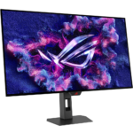 ⁦ASUS 32″ ROG Strix OLED XG32UCWG TrueBlack Glossy Dual mode (4K@165Hz, FHD@330Hz), 0.03ms HDR400 USB-C HDMI 2.1 Ai Gaming Monitor⁩ - الصورة ⁦9⁩