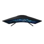 ⁦SAMSUNG 27″ Odyssey G5 CG552 Curved 2K 165Hz 1ms VA Gaming Monitor, 27G5⁩ - الصورة ⁦2⁩