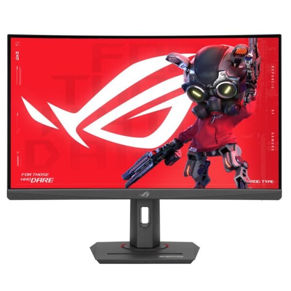 ASUS 27-inch ROG Strix XG27WCMS Curved 2K 280Hz 1ms Fast VA HDR400 USB-C HDMI 2.1 Gaming Monitor, Black