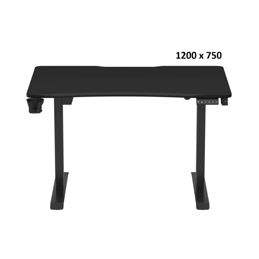 woo-sync-1790352261865-679906 AndaSeat 120 Xtreme Series Gaming Desk Electric Height Adjustment, Black - Image 1