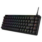 ⁦ASUS M605 ROG Falchion Ace HFX – Black 65% Analog Gaming Mechanical Keyboard – HFX Magnetic Switches (Arabic/English)⁩ - الصورة ⁦2⁩