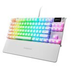 SteelSeries 64656 Apex 7 TKL Ghost Mechanical Gaming Keyboard, Red Linear Switch - Image 2